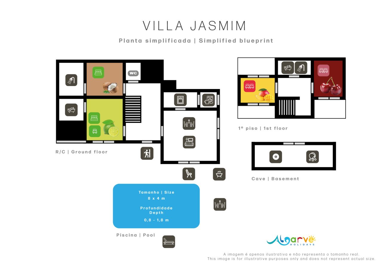 Villa in Almancil - Villa Jasmim