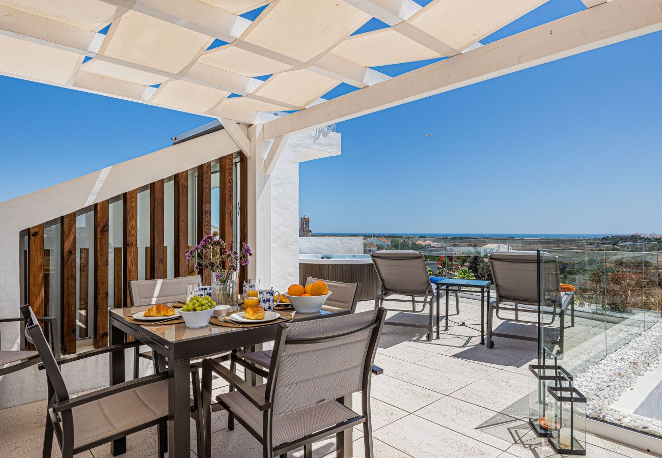 House in Pêra - MarETerra | Private Jacuzzi & SEA VIEW